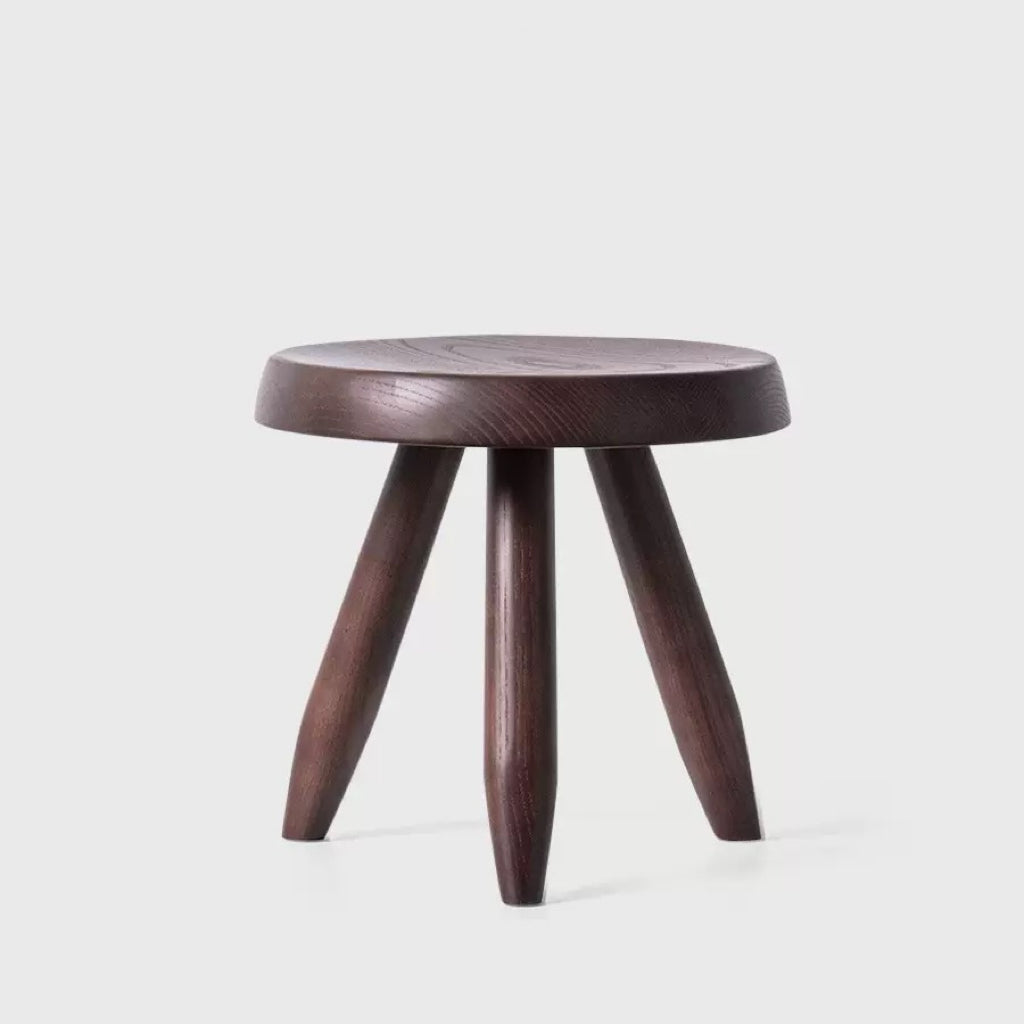 Ausique Decor Handcrafted Solid Hardwood Tripod Stool